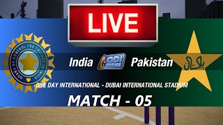 🛑LIVE INDIA vs PAKISTAN🛑IND vs PAK🛑CRICKET 24 GAMEPLAY🛑LIVE MATCH STREAMING🏏 [upl. by Ashla]