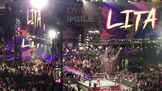 1292022 WWE Royal Rumble St Louis MO  Womens RR 26 Lita Entrance [upl. by Lleon]