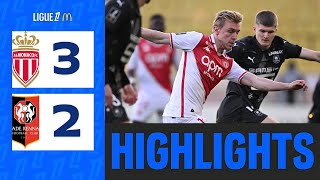 AS Monaco  Stade Rennais  32  Highlights  Ligue 1 202425  Monaco Rennes [upl. by Eniarol]