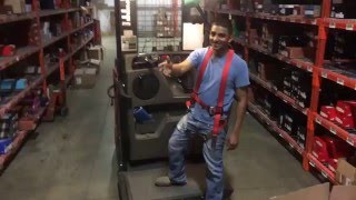 UNOFFICIAL Forklift training video  Order Picker [upl. by Aehcim]