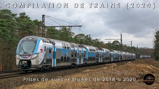 Compilation de vidéos de divers Trains de France 2020 [upl. by Yemaj]