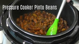 Pressure Cooker Pinto Beans  No Soak Quick Cook Beans  Cosori 2 Quart Electric Pressure Cooker [upl. by Ddarb]