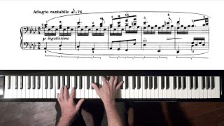 Beethoven Pathétique Sonata TUTORIAL 2nd Movement  P Barton FEURICH piano [upl. by Baggett]