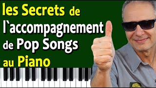 Accompagnement piano de chanson et pop songs TUTO PIANO GRATUIT [upl. by Zap]