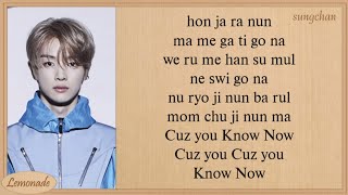 NCT U  Know Now Easy Lyrics [upl. by Otir]