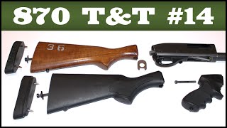 Stock Removal amp Installation  Remington 870 Tips amp Tricks 14 [upl. by Raquela]