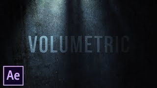 After Effects Tutorial Volumetric Light and Dust No Plugins [upl. by Thielen]