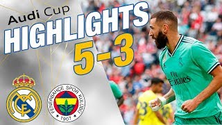 GOALS amp HIGHLIGHTS  Real Madrid 53 Fenerbahçe [upl. by Gnurt835]