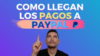 Cómo llegan los pagos a PayPal Disponible o Retenido [upl. by Neenaej]