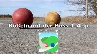 Boßeln mit der BoßelApp [upl. by Eanom]