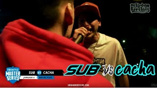 SUB vs CACHA  Minuto de SANGRE  FMS ARGENTINA 2019 [upl. by Hnahk]