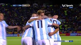 Ecuador Vs Argentina 13  Eliminatorias Rusia 2018 [upl. by Eiltan]