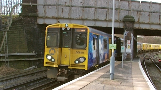 Half an Hour at 216  Birkenhead North Station 1022017  Class 507 508 terminus [upl. by Naerda]