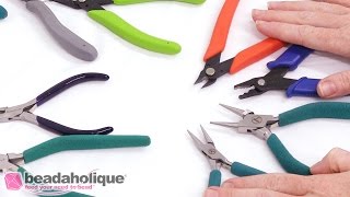 Overview of Pliers for Jewelry Making [upl. by Casper]