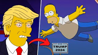 10 Simpsons Predictions That Could Come True Before 2024 [upl. by Hsakiv232]