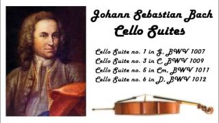 Johann Sebastian Bach  Cello suites in 432 Hz great for reading or studying [upl. by Mcmaster]