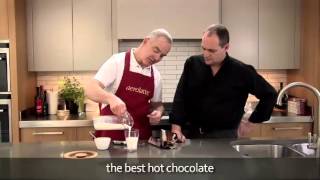 How to make a hot chocolate using an aerolatte milk frother [upl. by Bradwell74]