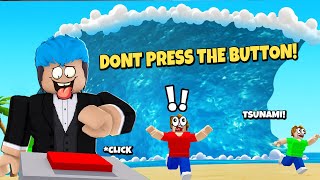 Dont Press The Button 5  ROBLOX  BUMAHA NG KATATAWANAN [upl. by Kcyred]