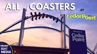 All Coasters at Cedar Point  OnRide POVs  Front Seat Media [upl. by Cran]