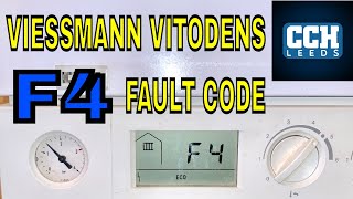 VIESSMANN BOILER F4 FAULT CODE  How To Reset [upl. by Webster519]