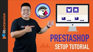 PrestaShop tutorial  How To Create A Store Within 6 Minutes 2021 update [upl. by Barrus]