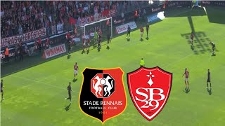 STADE RENNAIS VS BRESTOIS  PES 2021 GAMEPLAY [upl. by Aikenat791]