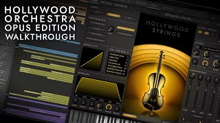 EastWest Hollywood Orchestra Opus Edition Walkthrough [upl. by Darcee]