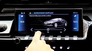 New Peugeot 508  Multimedia  iCockpit [upl. by Demeter]