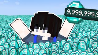 Having 9999999 DIAMONDS in Minecraft  TAROPA VILLAGE [upl. by Eima277]