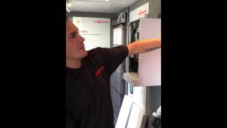 Changing a PRV on a Viessmann 100 Vitodens [upl. by Ahcas]