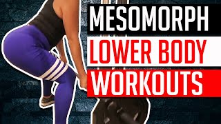 Mesomorph Workout Examples  Training for My Body Type [upl. by Ahtan]